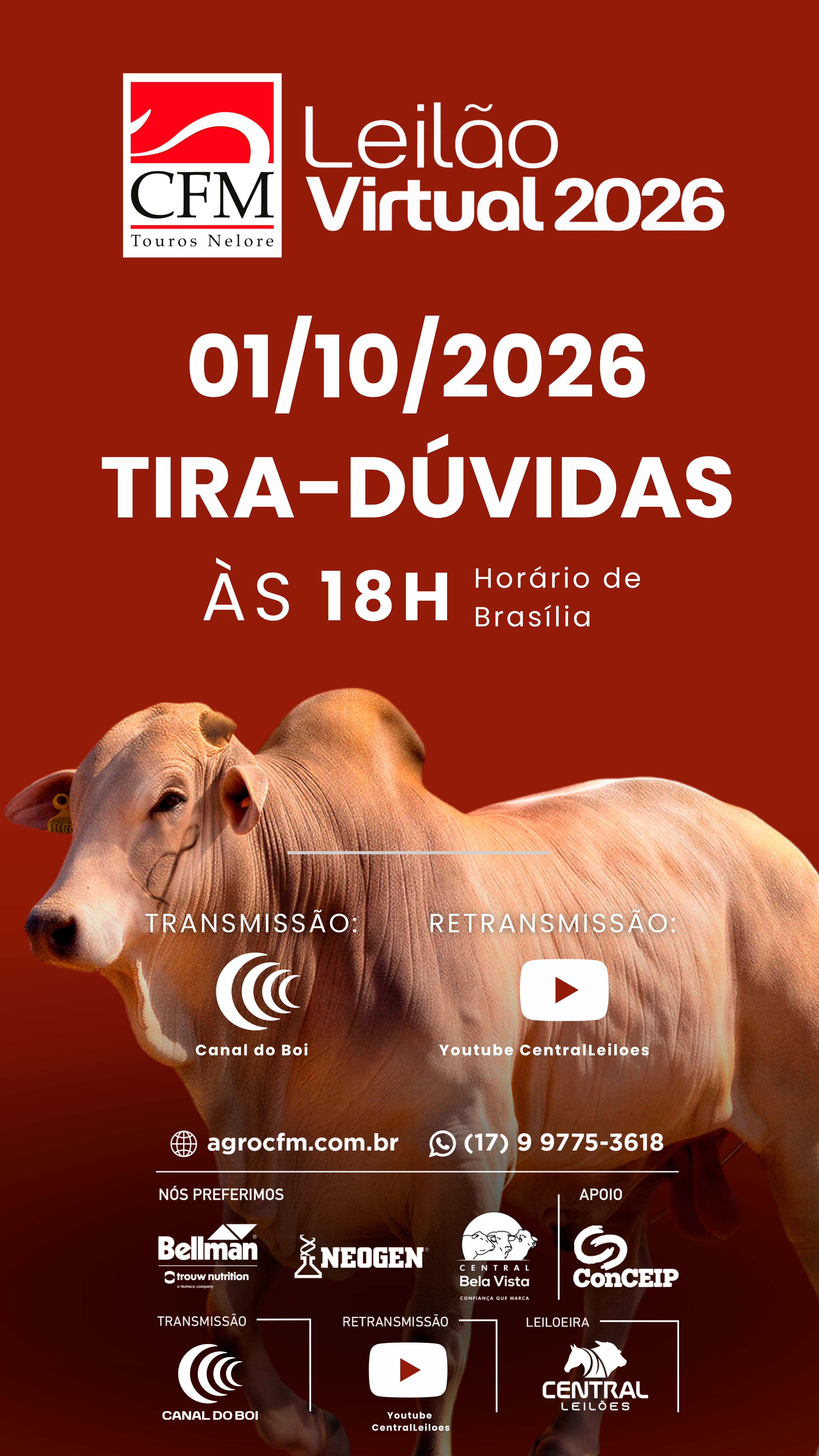 PLANTÃO TIRA DÚVIDAS CFM
